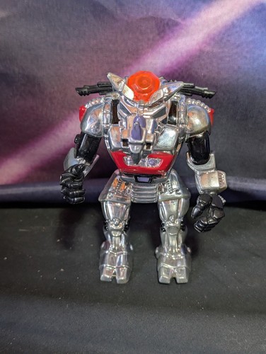 Vintage TMNT 1993 Robotic Rocksteady Unbroken Teenage Mutant Ninja Turtles Cromo 