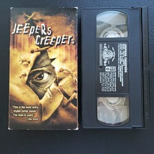 Jeepers Creepers (VHS, 2002) MGM Home Entertainment Gina Philips Justin Long
