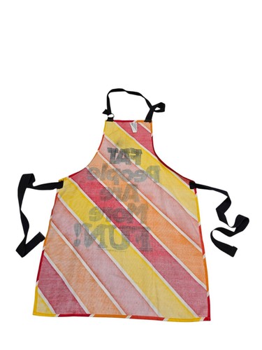 Vintage 70s Apron 1970s Advertising Microwave Funny Kitchen Retro Novelty - Picture 4 of 5