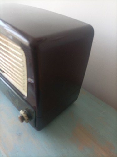 Ancien Poste Radio PHILIPS En Bakélite - Foto 8 di 16