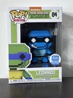 Funko Pop 8-Bit Ninja Turtles TMNT Leonardo #04 Shop Exclusive W/protector