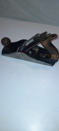 Vintage Stanley No.4 1/2 Wood Plane - Excellent Condition New Blade - Picture 6 of 13