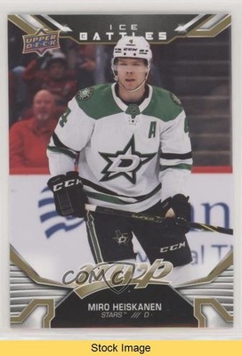 2022-23 Upper Deck MVP Gold Ice Battles Miro Heiskanen #23 READ 13bg