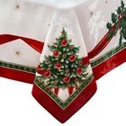 Home Fashions Villeroy & Boch Toy's Delight Fabric Tablecloth, Christmas D...