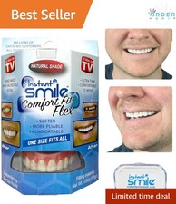 Comfort Fit Flex Natural Shade Teeth Veneers Remoldable Smile Enhancement