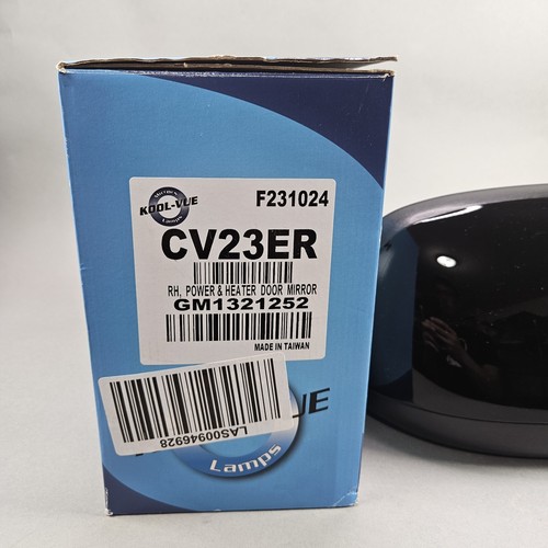 Side View Mirror Power Heated Smooth Black with Puddle Light For 00-02 Chevy GMC - Bild 7 von 7