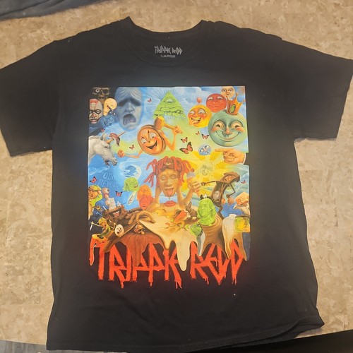 Trippie Redd Official Merch Life's A Trip Album Promo Rap Tee Adult Size Large