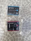 Genuine Epson T0712 Cyan & Epson T0713 Magenta Ink Cartridges