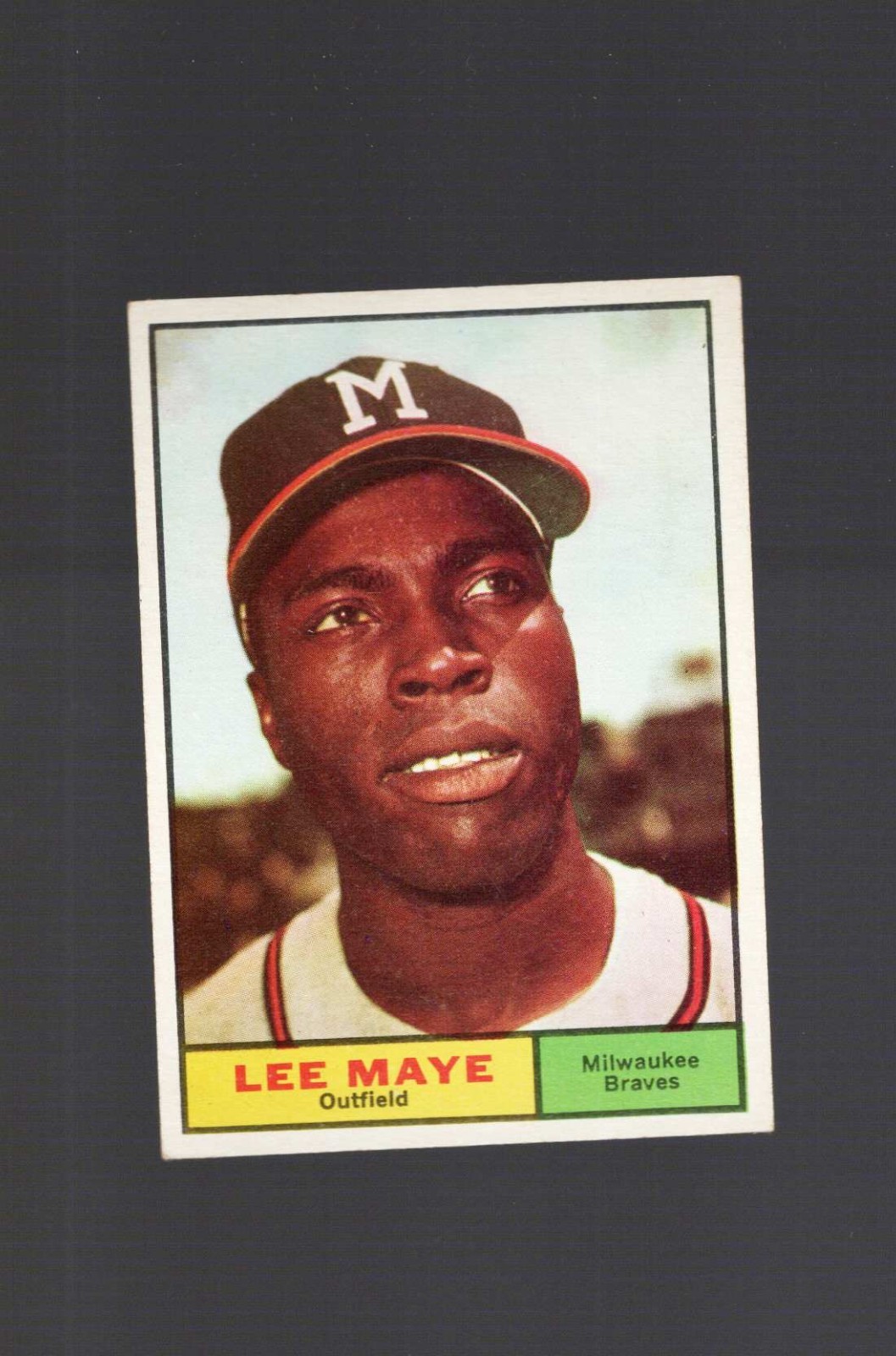 1961 Topps Baseball High Grade Set Break Card # 84 Lee Maye NrMt