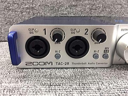 Zoom Tac-2R Thunderbolt 2 Audio Interface - Picture 10 of 18