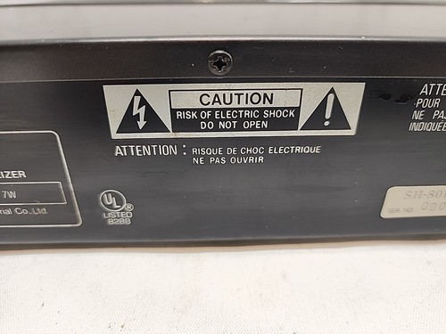 VINTAGE! Technics Stereo Graphic Equalizer SH-8017 WORKS - Picture 8 of 9