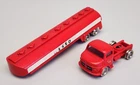 Vtg 1964 Lego Mercedes Esso Tanker Truck Plastic w/ Metal Wheels 1:87 HO Scale
