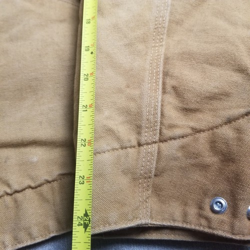 Carhartt J001 BRN Detroit Jacket Brown Duck Canvas Blanket Lined USA Sz 3XL - Picture 7 of 13