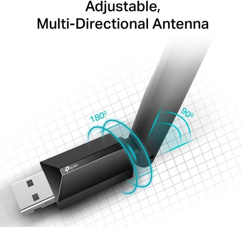 TP-Link AC1300 High Gain USB 3.0 Wi-Fi Dongle, Dual Band MU-MIMO Wi-Fi Adapter w - Photo 9/9