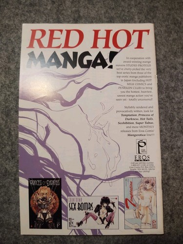 TEMPTATION 3 1995 Hiroyuki Utatane studio proteus fantagraphics comix sex bombs - Picture 2 of 7