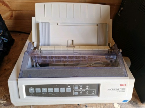 Impresora matriz de puntos Oki Microline 3320. Vendedor reformado con garantía - Imagen 2 de 2