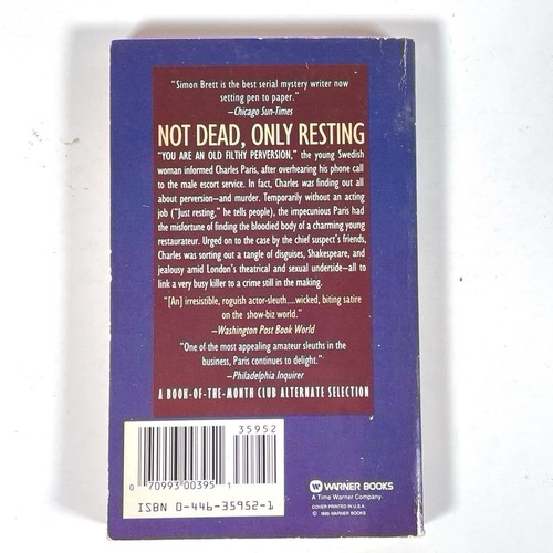 Lot of 6 Simon Brett Vintage Mystery Mass Market Paperback Books - Imagen 8 de 16