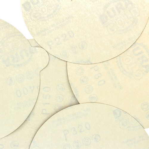 Premium 80 150 220 320 400 Grit 6" Gold PSA Sanding Discs 10 Each 50 Total - ... - Picture 2 of 6