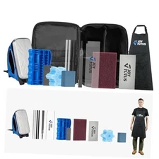  Ski & Snowboard Tuning Kit with Wax, Standard & Advance & Standard Kit