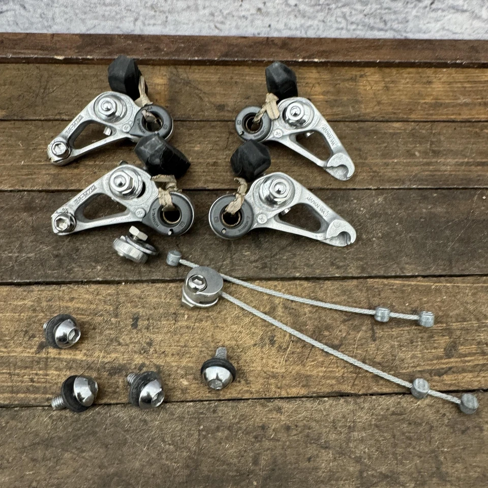 Vintage Shimano Deore XT BR-M732 Cantilever Brake Set w/ Bolts Japan 90s MTB - Image 2 of 4