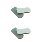 20 stücke Schleifpolierplatte Silber Polierer