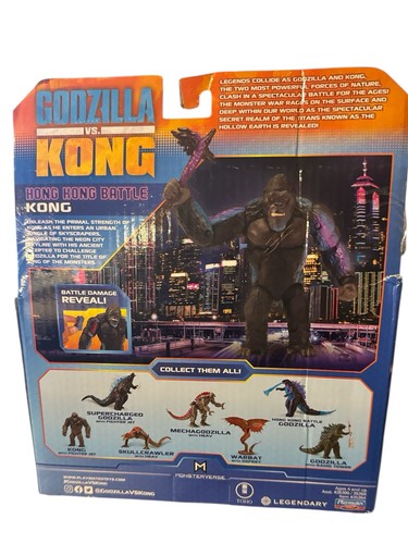 Godzilla vs Kong Hong Kong Battle Kong with Ancient Scepter Action Figure - Picture 3 of 5