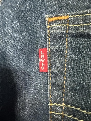 Pantalones de mezclilla para hombre Levi's 511 ajustados W33 L32 - Imagen 7 de 7