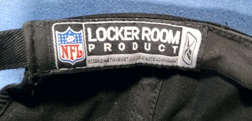 VINTAGE Carolina Panthers Hat Cap Strap Back Reebok 2003 NFC Champions NFL Mens - Picture 12 of 13