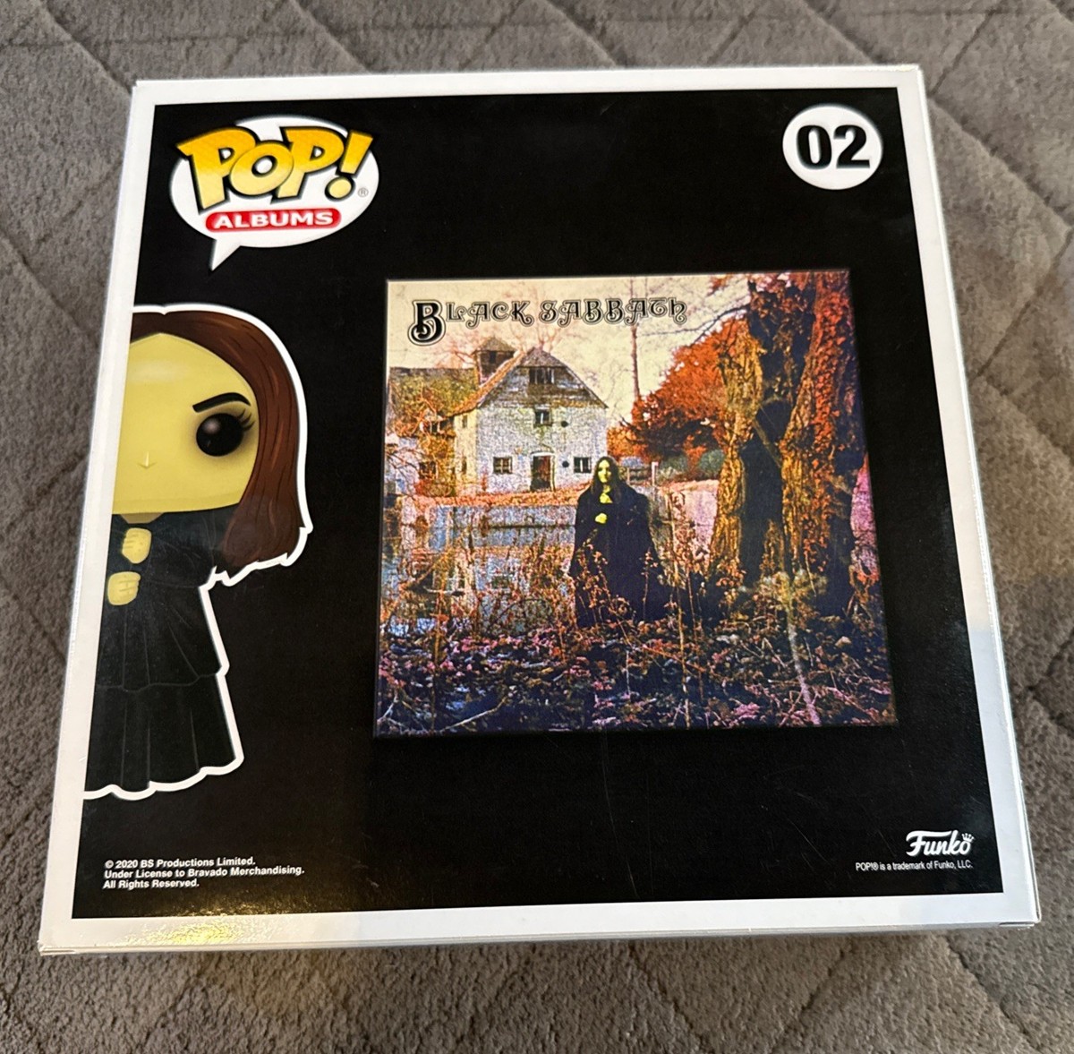 Funko Pop! Album Cover with Case: Black Sabbath #02 for sale