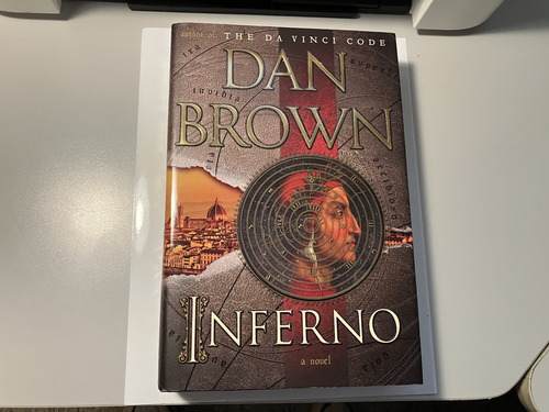 Dan Brown SIGNED 1st Edition first printing INFERNO fine in DW 2013.