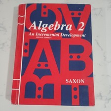 Saxon Math  Algebra 2: 2nd Ed Hardcover Textb...