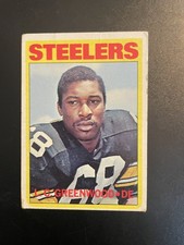 1972 Topps Football Card #101 L. C. Greenwood Rookie Pittsburgh Steelers - 🏈