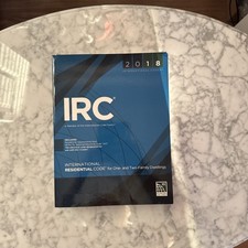 International Code Council Ser.: 2018 International Residential Code for One-...