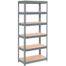 Global Industrial Extra Heavy Duty Shelving 36"W x 12"D x 72"H With 6 Shelves