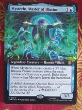 Extended Mysterio, Master of Illusion Marvel Spider-man Magic The Gathering MTG