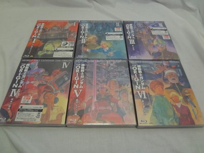 23E Y Mobile Suit Gundam The Origin Blu-Ray Volume 6 Set