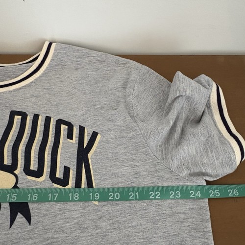 Disney Donald Duck Ringer Shirt Herren Gr. XL grau Nr. 34 T-Shirt Urlaub Motiv - Bild 4 von 7