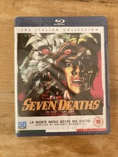 SEVEN DEATHS IN THE CAT'S EYE BLU-RAY NEW SEALED 1973 GIALLO 88 FILMS ITALIAN