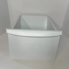 240364501 2403645  Frigidaire Refrigerator Crisper Drawer White OEM