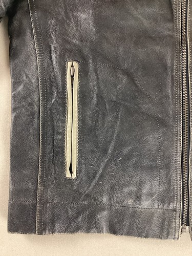 Vintage Danier Leder Biker Jacke Cafe Racer Jacke Gr. 36-38 - Bild 9 von 20