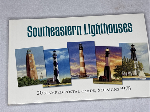 7 pre-paid 20 Piece Postcard Booklets Lighthouses Olympic Centennial Lets Dance - Picture 7 of 24