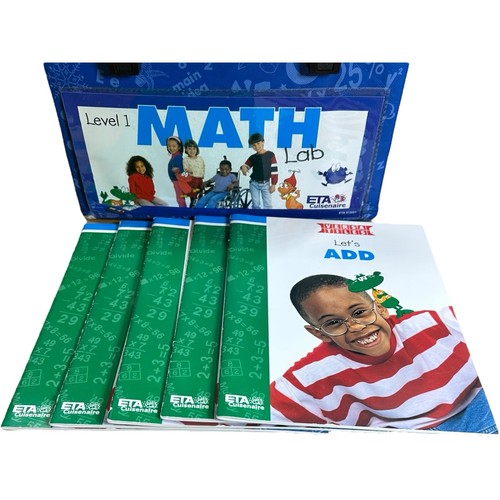Versatiles Level 1 Math Kit — ETA Cuisenaire — Complete Vintage Set - Picture 10 of 18