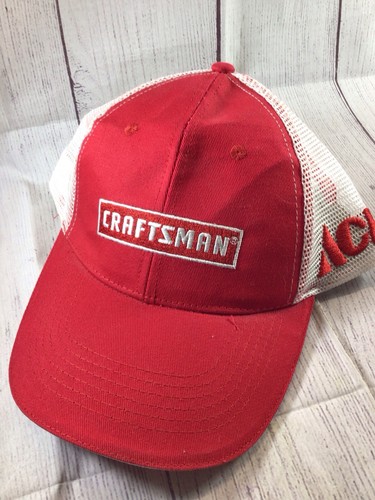 Craftsman Mesh Ball Cap. ACE Hardware. Red/White. NEW. - Picture 8 of 9