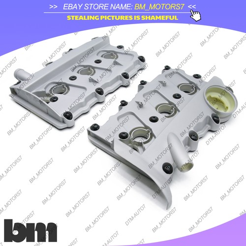 OEM 2PCS Engine Valve Covers 06E103471G 06E103472L For Audi A6 A4 2.4 3.2L - Picture 5 of 7