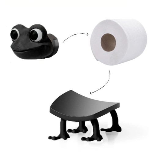 Dog Shape Animal Shaped Toilet Paper Holder Home Decoration - Picture 7 of 12