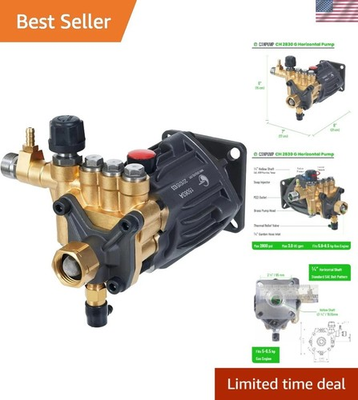#ad #ad CH 2830 G: 2800 psi @ 3 gpm Pressure Washer Replacement Pump 3 4 inch Horiz... $315.00