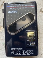 Sanyo Sportster Walkman MGR-87 AM/FM STEREO CASSETTE Working