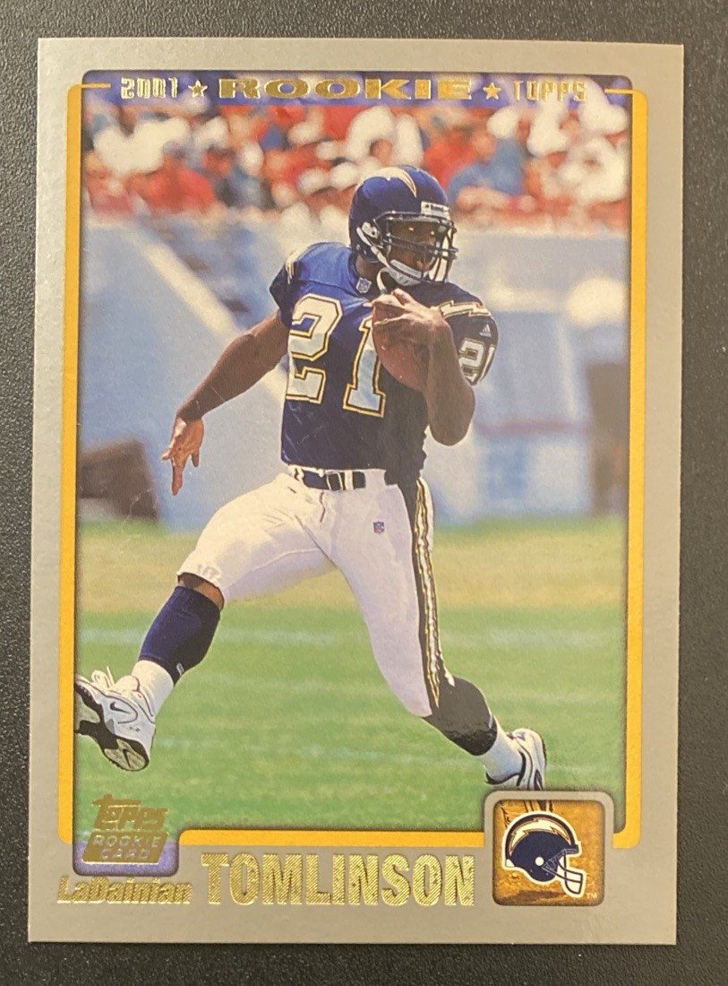 2001 Topps LaDainian Tomlinson Rookie Card