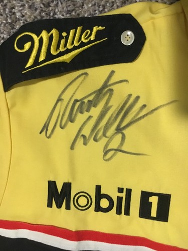 RUSTY WALLACE SIGNIERT MILLER ORIGINAL DRAFT PONTIAC TEAM AUSGESTELLT CREW SHIRT MIT COA - Bild 2 von 12