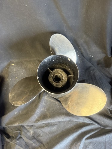 Mercury Quicksilver 48 Prop 16320 A5 23P Stainless Boat Propeller Nice - Picture 7 of 7